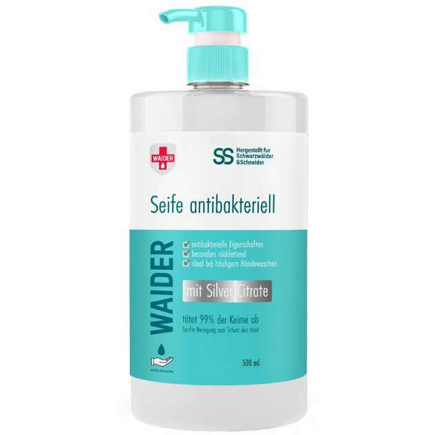 Waider мило антибактеріальної дії 500мл